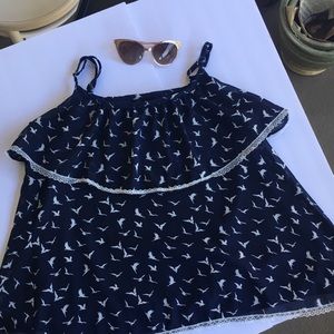 Torrid Bird Spaghetti Strap Top